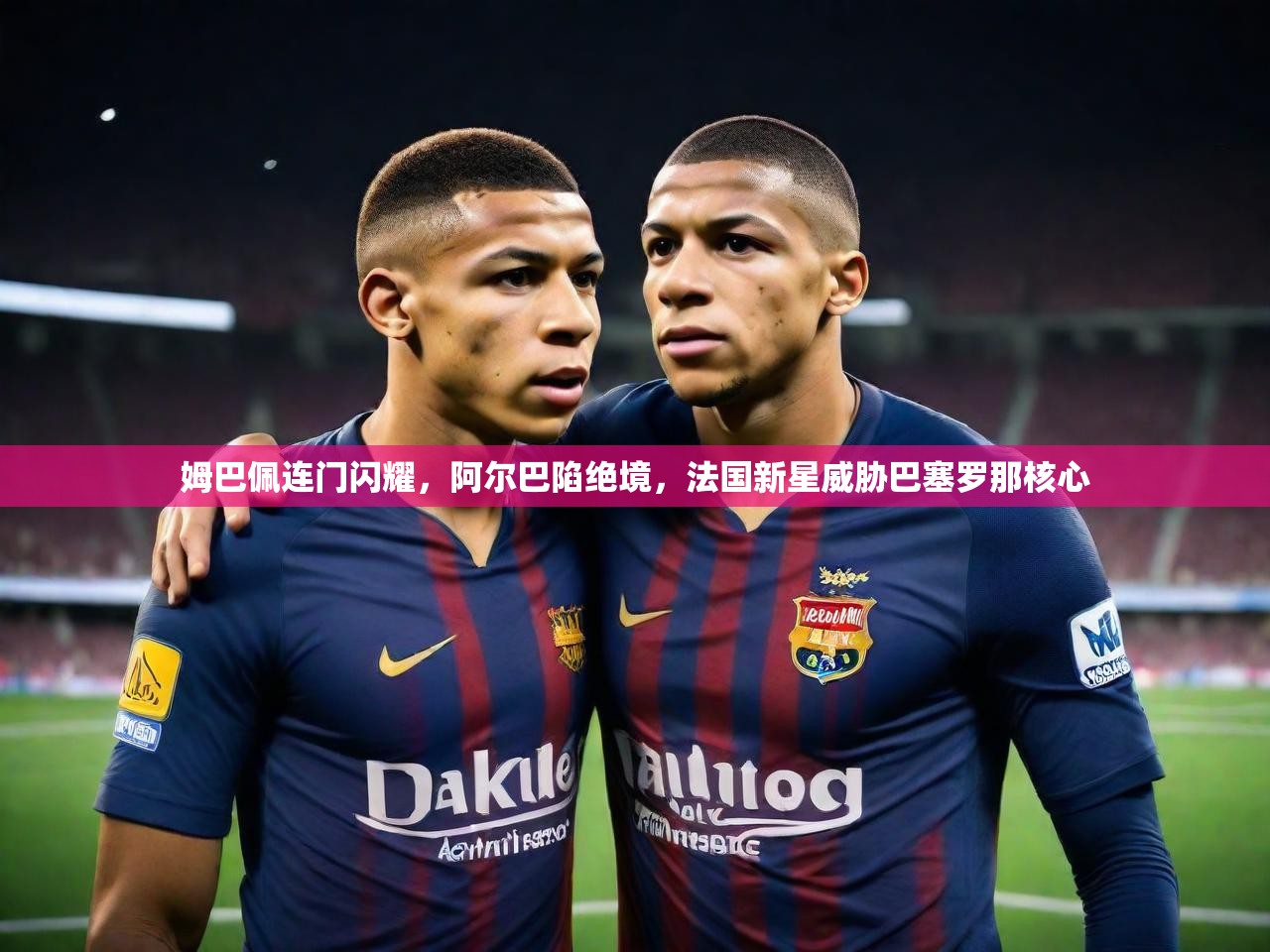 姆巴佩连门闪耀，阿尔巴陷绝境，法国新星威胁巴塞罗那核心