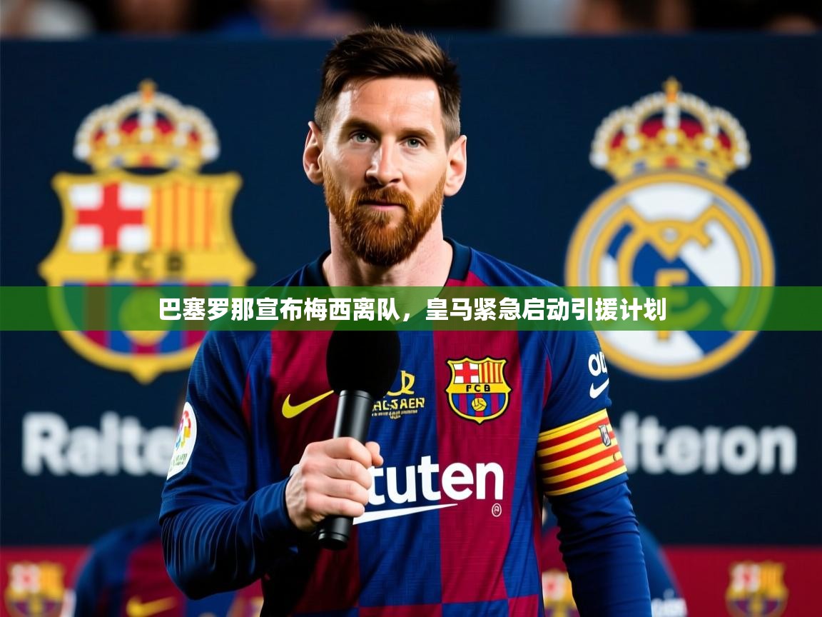 巴塞罗那宣布梅西离队，皇马紧急启动引援计划
