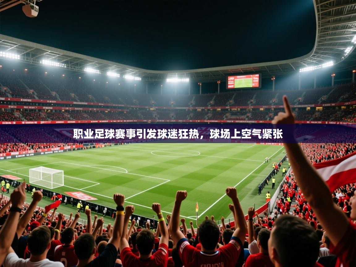 职业足球赛事引发球迷狂热,球场上空气紧张 职业足球赛事引发球迷狂热,球场上空气紧张